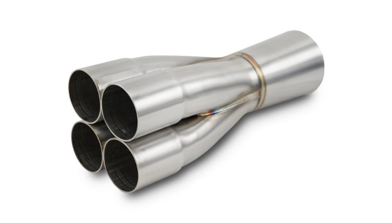 Load image into Gallery viewer, Vibrant 4-1 Merge Collector 2.50in Inlet I.D. Merge O.D. - 3.50in Outlet O.D. - 4.00in
