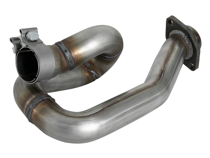 Load image into Gallery viewer, aFe POWER Twisted Steel Loop Relocation Pipe 2018 Jeep Wrangler (JL) V6-3.6L
