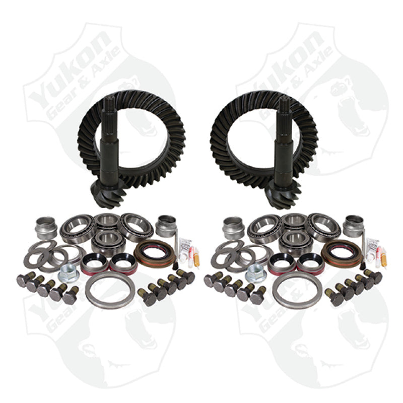 Load image into Gallery viewer, Yukon Gear &amp; Install Kit Package For Jeep TJ Rubicon in a 5.13 Ratio
