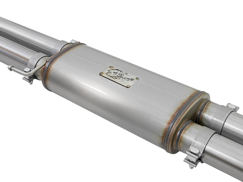 Load image into Gallery viewer, aFe MACHForce XP Exhaust Cat-Back SS-409 2017 Ford F-150 Raptor V6-3.5L (tt) w/ Polished Tips
