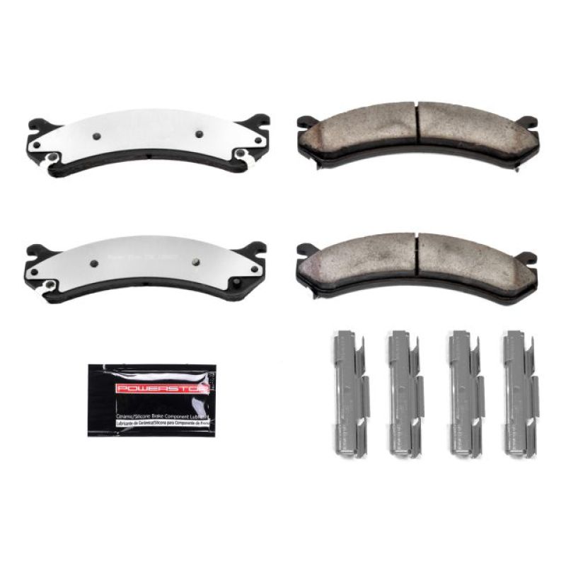 Load image into Gallery viewer, Power Stop 00-05 Cadillac DeVille Front Z36 Truck &amp; Tow Brake Pads w/Hardware
