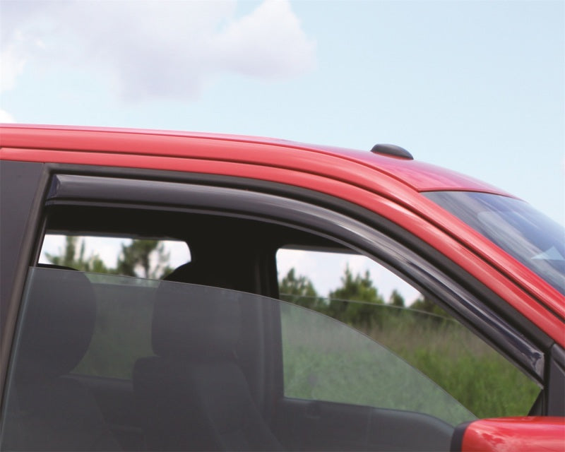 Load image into Gallery viewer, AVS 07-18 Jeep Wrangler (2 Door Only) Ventvisor In-Channel Window Deflectors 2pc - Smoke
