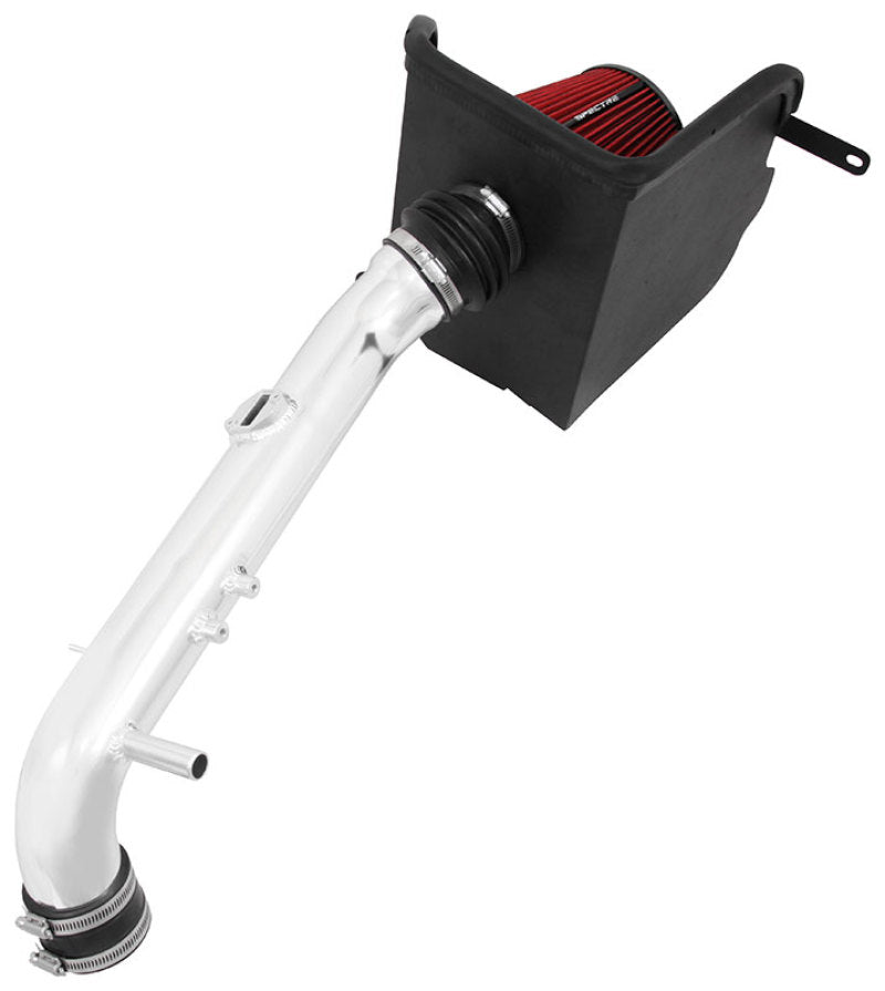 Load image into Gallery viewer, Spectre 12-16 Toyota Tacoma 2.7L F/I Air Intake Kit - Polished w/Red Filter
