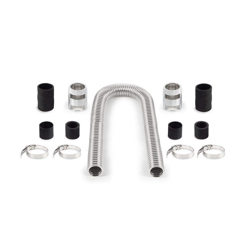 Load image into Gallery viewer, Mishimoto Universal Flexible Radiator Hose Kit Chrome
