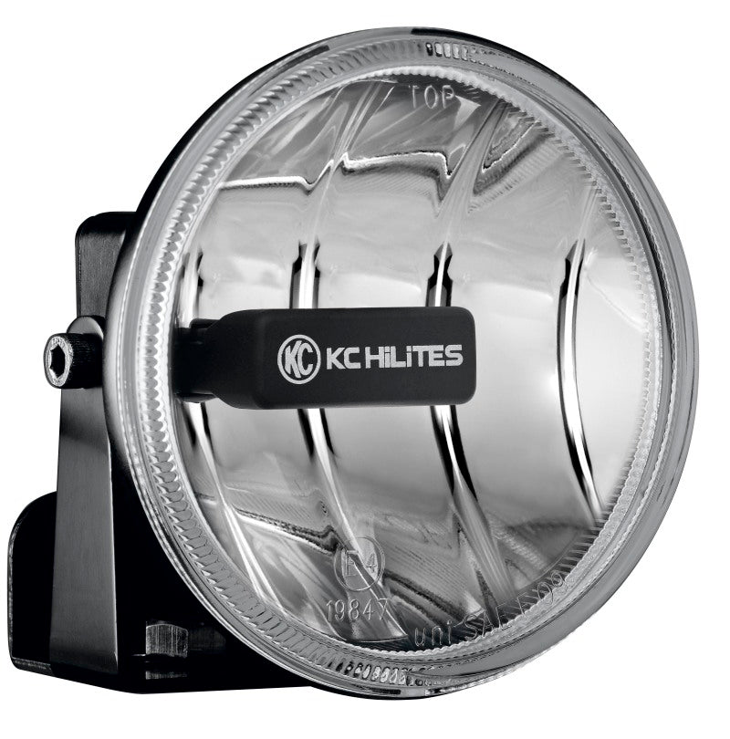 Load image into Gallery viewer, KC HiLiTES 4in. Gravity G4 LED Light 10w SAE/ECE Clear Fog Beam (Single)
