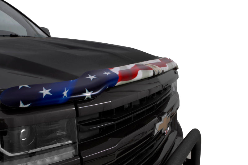 Load image into Gallery viewer, Stampede 19-21 Chevy Silverado 1500 Specialty Vigilante Premium Hood Protector - Flag
