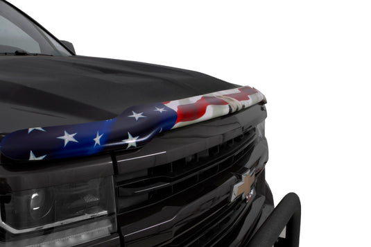 Stampede 2015-2018 GMC Sierra 2500 HD Vigilante Premium Hood Protector - Flag