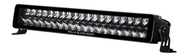 Load image into Gallery viewer, Hella Universal Black Magic 21in Double Light Bar - Driving Beam
