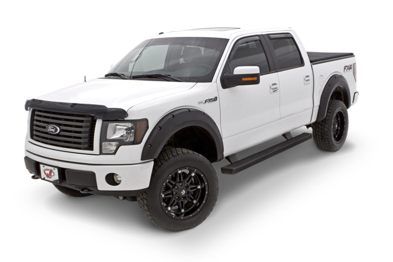 Load image into Gallery viewer, Lund 09-14 Ford F-150 (Ex Raptor) RX-Rivet Style Textured Elite Series Fender Flares - Black (4 Pc.)
