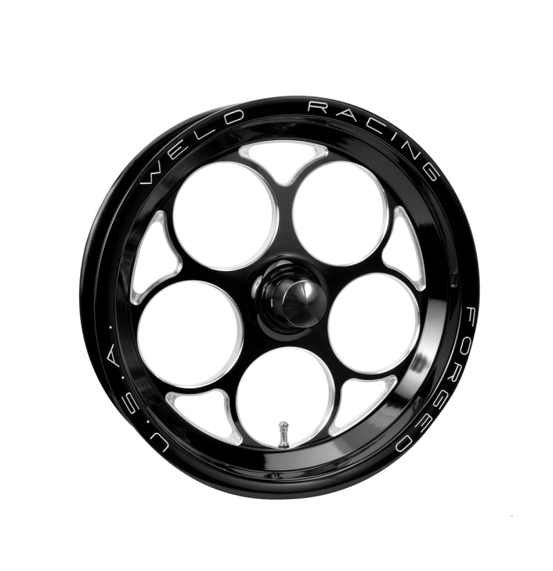 Load image into Gallery viewer, Weld Magnum 1-Piece 15x3.5 / Anglia Spindle MT / 1.75in. BS Black Wheel - Non-Beadlock
