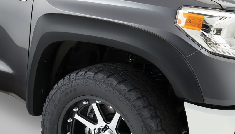 Load image into Gallery viewer, Bushwacker 14-18 Toyota Tundra Extend-A-Fender Style Flares 2pc - Black
