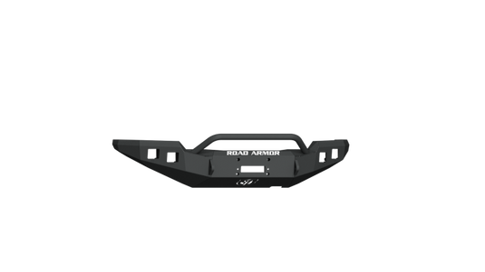 Road Armor 16-20 Toyota Tacoma Stealth Front Winch Bumper w/Pre-Runner Guard - Tex Blk
