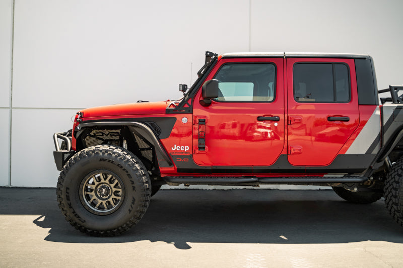 Load image into Gallery viewer, DV8 Offroad 07-23 Jeep Gladiator/Wrangler JT/JK/JL Hinge Mounted Step
