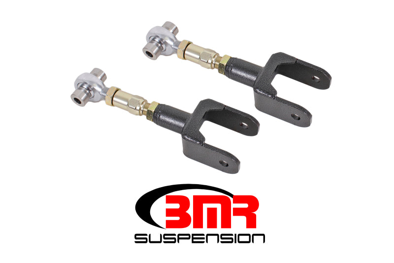 Load image into Gallery viewer, BMR 79-04 Fox Mustang Upper Control Arms On-Car Adj. Rod Ends - Black Hammertone
