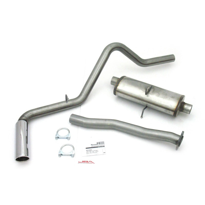 Load image into Gallery viewer, JBA 98-11 Ford Ranger Super Cab 2.5L/3.0L/4.0L 409SS Pass Side Single Exit Cat-Back Exhaust
