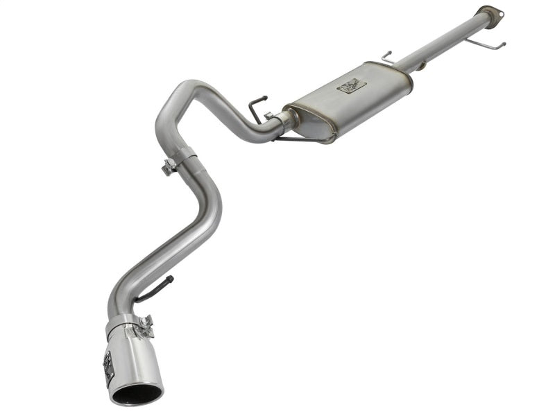 Load image into Gallery viewer, aFe MACH Force Xp 2.5in SS Cat-Back Single Side Exit Exhaust w/Polished Tips 07-14 Toyota FJ Cruiser

