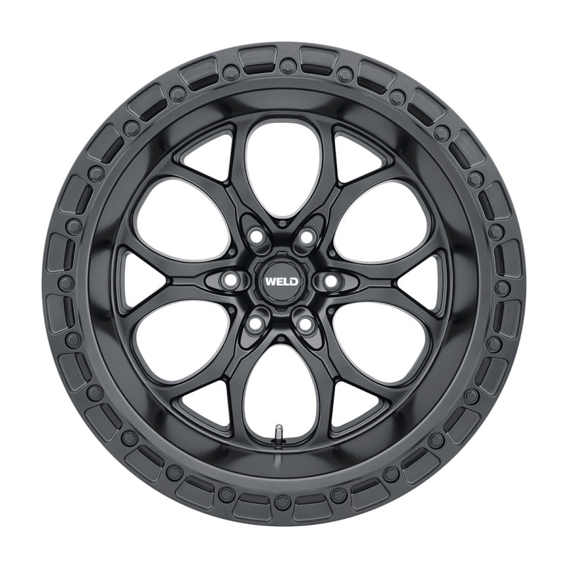 Load image into Gallery viewer, Weld Off-Road W108 20X10 Ledge 6X135 ET13 BS6.00 Satin Black / Black Ring 87.1
