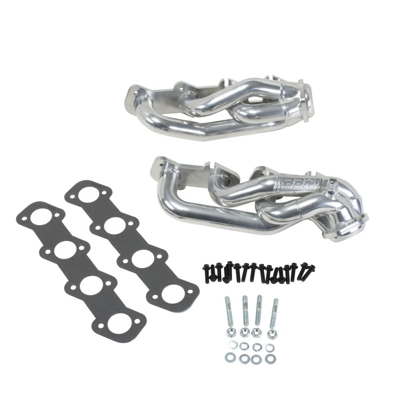 Load image into Gallery viewer, BBK 97-03 Ford F Series Truck 4.6 Shorty Tuned Length Exhaust Headers - 1-5/8 Silver Ceramic
