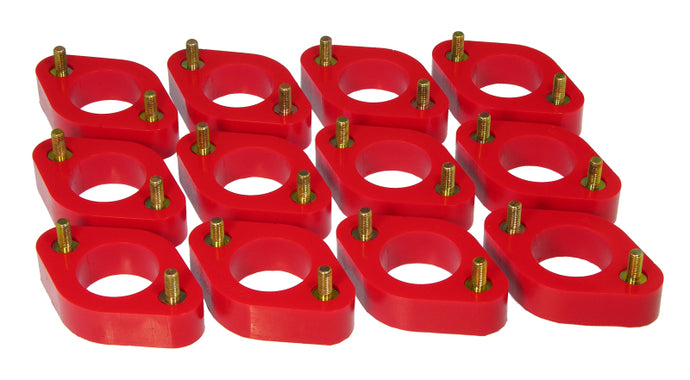 Prothane 07+ Jeep Wrangler JK Body Spacer Kit - 1in Lift - Red