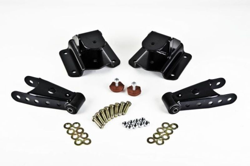 Load image into Gallery viewer, Belltech SHACKLE AND HANGER KIT 94-99 RAM 1500 StdCab 4inch
