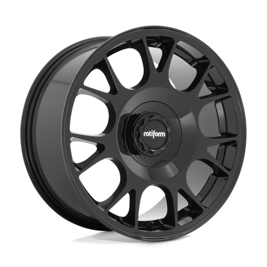 Rotiform R187 TUF-R Wheel 18x8.5 5x112/5x114.3 45 Offset - Gloss Black