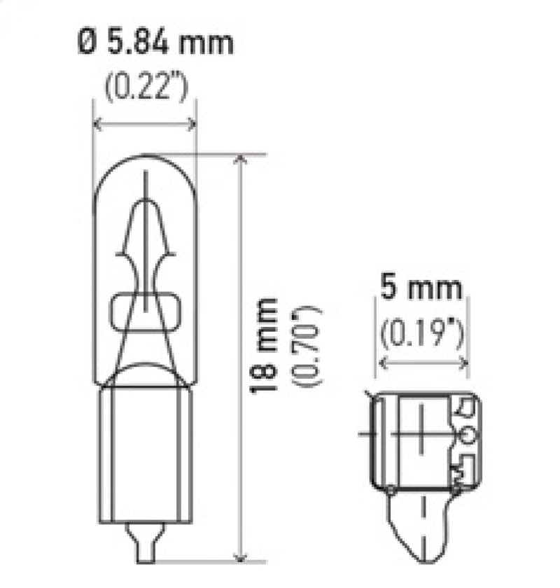 Load image into Gallery viewer, Hella Bulb 37 12V 1.3W W2X4.6d T1.75 (Min. Order QTY 10)
