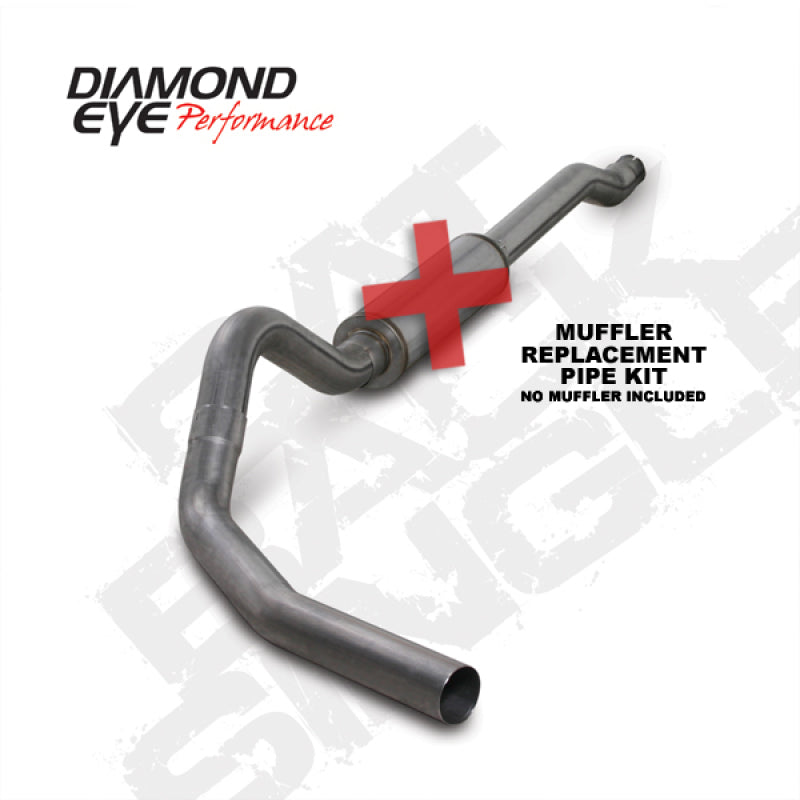 Load image into Gallery viewer, Diamond Eye KIT 4in Catback Single SS: 03-07 FORD 6.0L F250/F350
