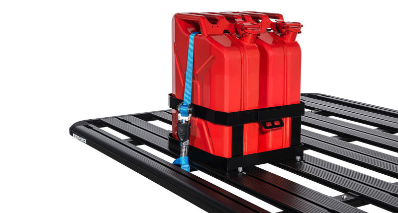 Load image into Gallery viewer, Rhino-Rack Double Vertical Jerry Can Holder
