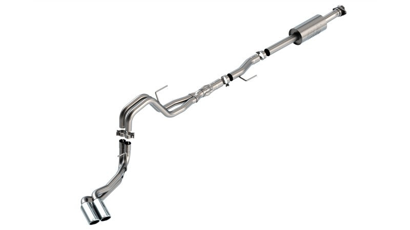 Load image into Gallery viewer, Borla F-150 2021 5.0L 4dr CC SB EC STB Lariat/KR/Platinum/LTD 3/2.25 DSE Cat-Back ATAK CHR Tips
