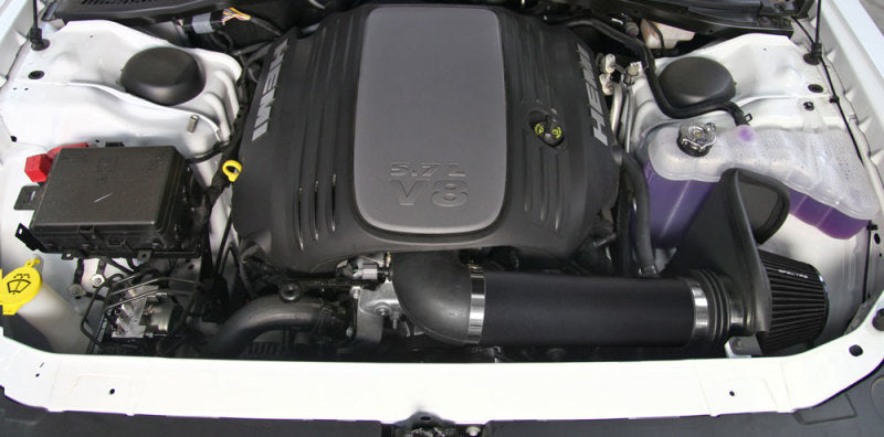 Load image into Gallery viewer, Spectre 11-19 Dodge Challenger/Charger 5.7L V8 Air Intake Kit - Black w/Black Filter
