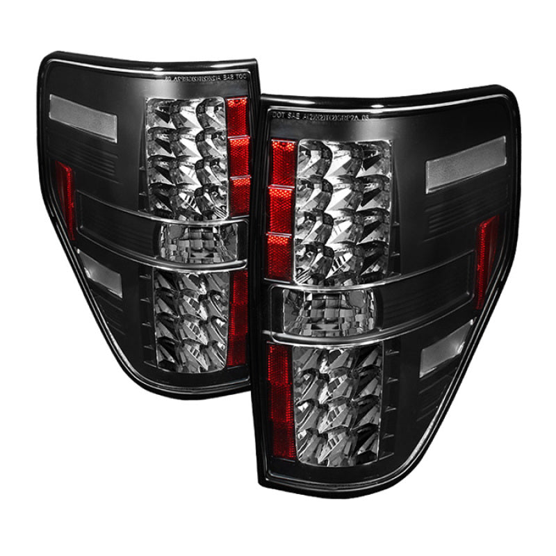 Load image into Gallery viewer, Spyder Ford F150 09-14 LED Tail Lights Black ALT-YD-FF15009-LED-BK
