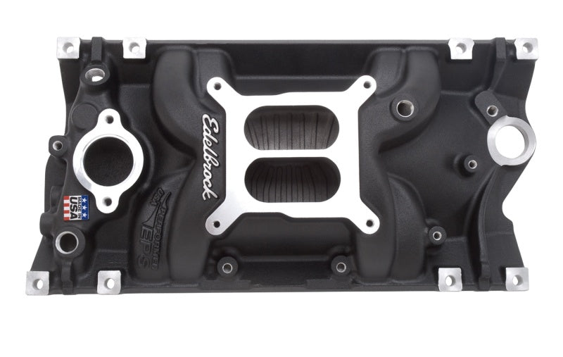 Load image into Gallery viewer, Edelbrock Manifold Performer Eps SB Chevy Vortec Black Finish
