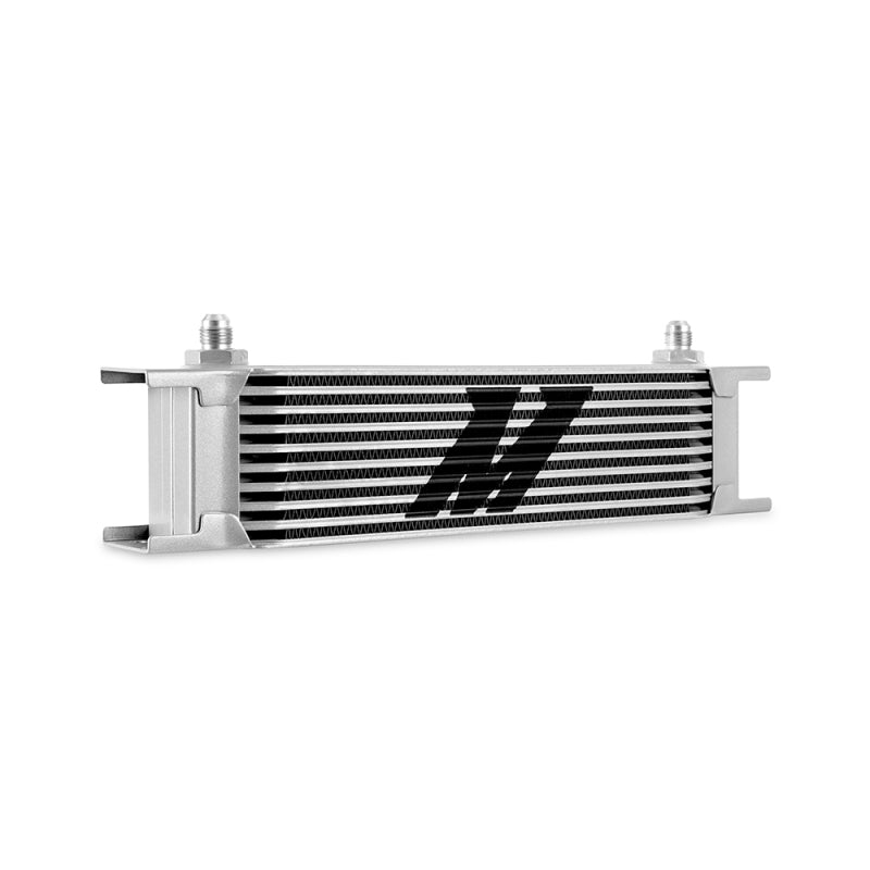 Load image into Gallery viewer, Mishimoto Universal -6AN 10 Row Oil Cooler - Silver
