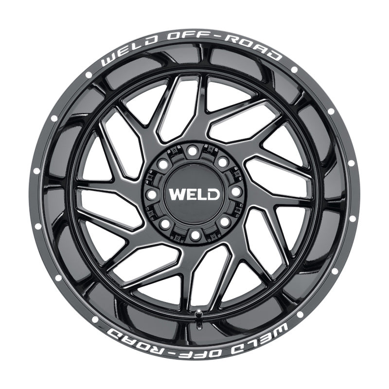 Load image into Gallery viewer, Weld Off-Road W117 20X12 Fulcrum 6X135 6X139.7 ET-44 BS4.75 Gloss Black MIL 106.1
