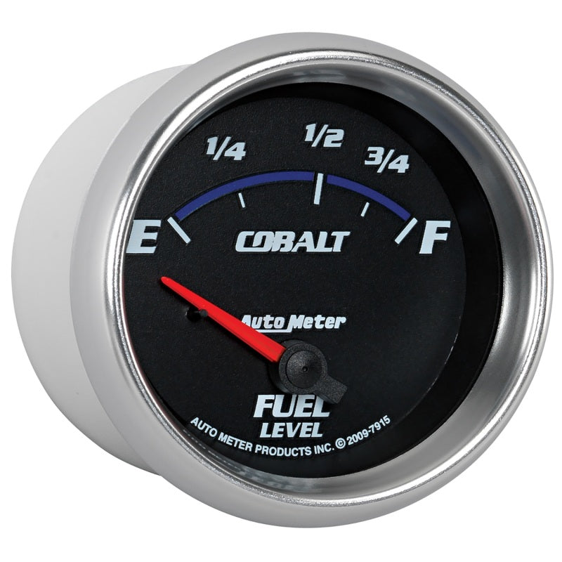 Load image into Gallery viewer, AutoMeter Gauge Fuel Level 2-5/8in. 73 Ohm(e) to 10 Ohm(f) Elec Cobalt
