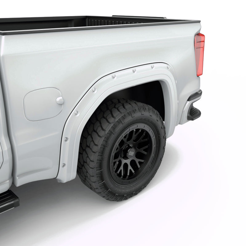 Load image into Gallery viewer, EGR 19-23 Gmc Sierra 1500 Summit Traditional Bolt-On Look Fender Flares White Set Of 4
