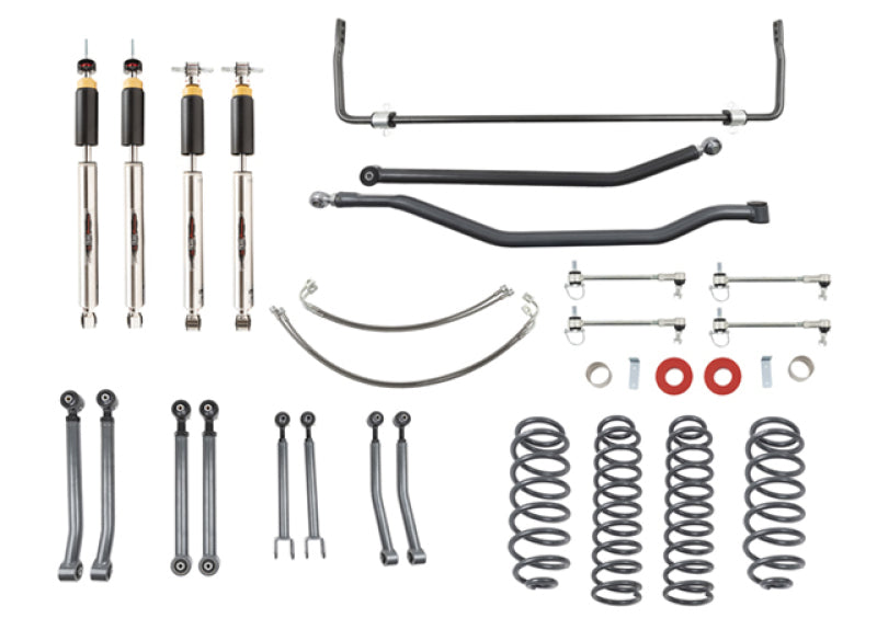 Load image into Gallery viewer, Belltech 07-17 Wrangler Rubicon Unlimited JK 4dr 4in. Lift Lift Kit
