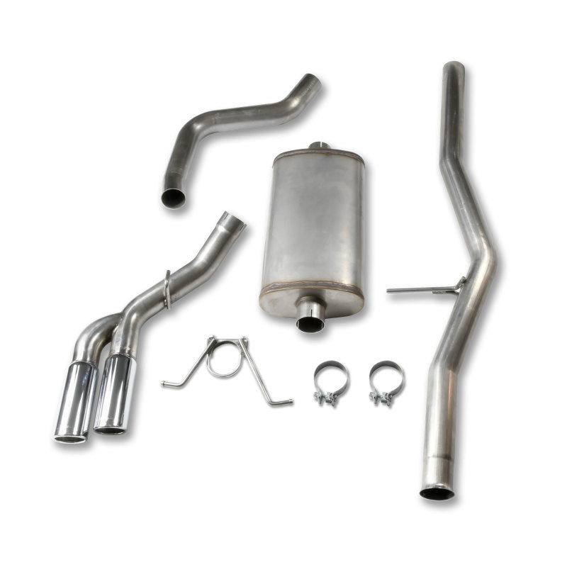 Load image into Gallery viewer, JBA 04-19 Chevy Silverado 4.8L/5.3L (Excl Reg Cab) 304SS Dual Exit Cat-Back Exhaust w/3in Tips
