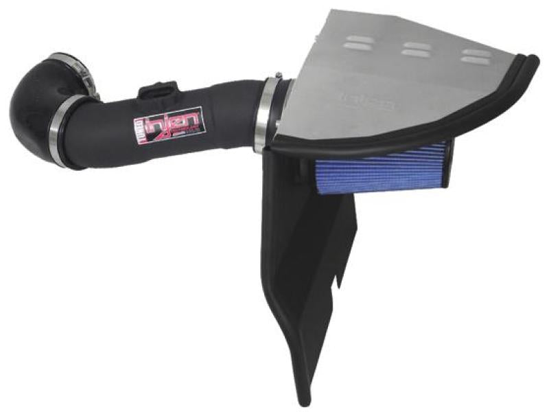 Load image into Gallery viewer, Injen 10 Camaro 3.6L V6 Wrinkle Black Power-Flow Short Ram Air Intake System
