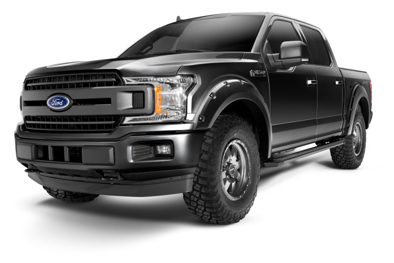 Load image into Gallery viewer, Bushwacker 18-20 Ford F-150 (Excl Models w/Tech Pkg) Pocket Style Flares 4pc - Agate Black Met
