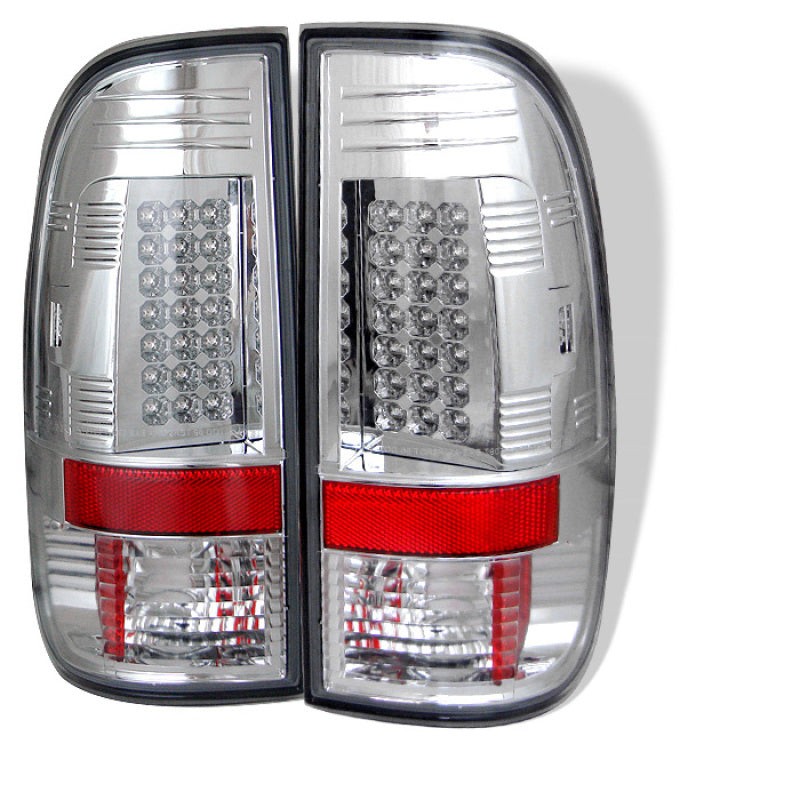 Load image into Gallery viewer, Spyder Ford F150 side 97-03/F250/350/450 Super Duty 99-07 LED Tail Lights Chrm ALT-YD-FF15097-LED-C
