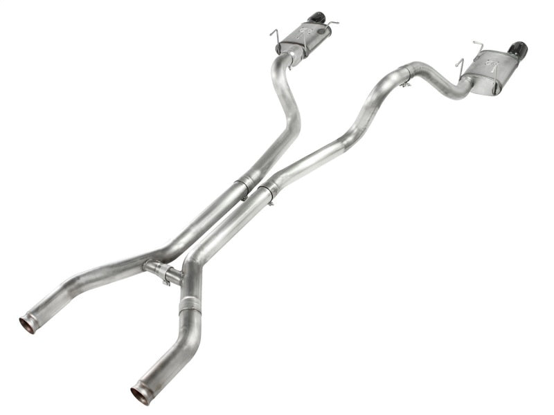 Load image into Gallery viewer, aFe MACHForce XP Cat-Back Exhaust 3in SS w/ Black Tips 11-14 Ford Mustang GT V8 5.0L
