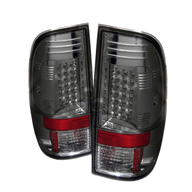 Load image into Gallery viewer, Spyder Ford Super Duty 08-15 LED Tail Lights Smoke ALT-YD-FS07-LED-SM
