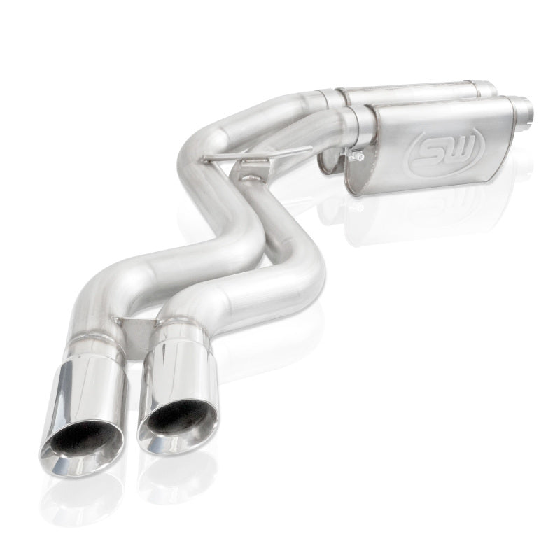 Load image into Gallery viewer, Stainless Works 2010-14 Ford Raptor Exhaust X-Pipe Turbo Resonator Front Passenger Rear Tire Exit

