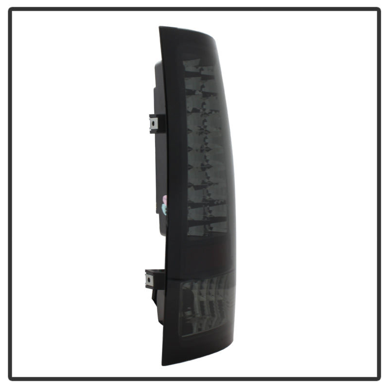 Load image into Gallery viewer, Spyder GMC Sierra 07-13 (Not 3500 Dually 4 Rear Wheels)LED Tail Lights Blk Smke ALT-YD-GS07-LED-BSM
