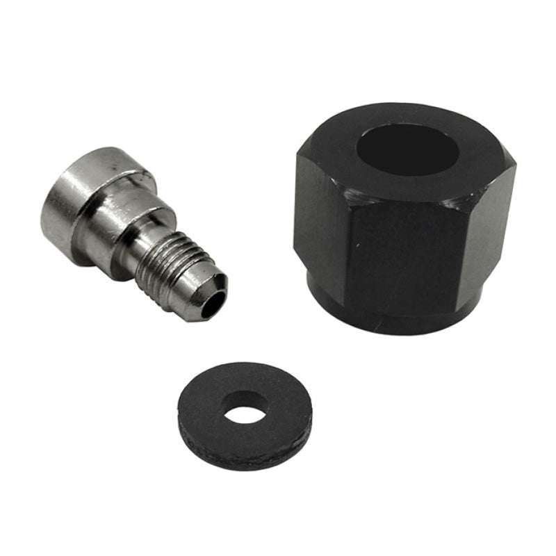 Load image into Gallery viewer, Nitrous Express 4AN Bottle Nipple and Nut for CO2 Valve (Incl Gasket)
