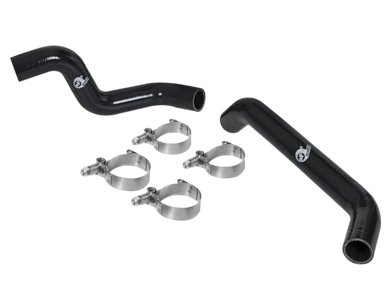 Load image into Gallery viewer, aFe BladeRunner Radiator Hose Kit w/ Black Hoses 07-11 Jeep Wrangler (JK) V6 3.8L
