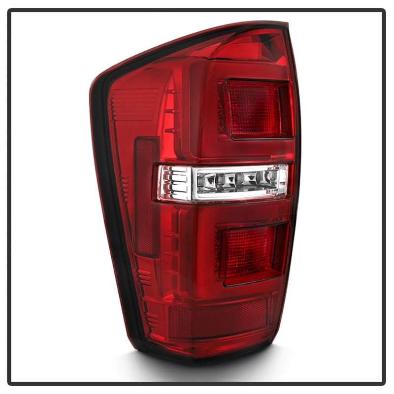 Load image into Gallery viewer, Spyder 16-17 Toyota Tacoma LED Tail Lights - Red Clear (ALT-YD-TT16-LED-RC)
