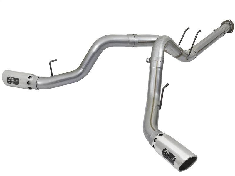 Load image into Gallery viewer, aFe POWER 4in DPF-Back SS Exhaust System 2017 Ford Diesel Trucks V8-6.7L (td)

