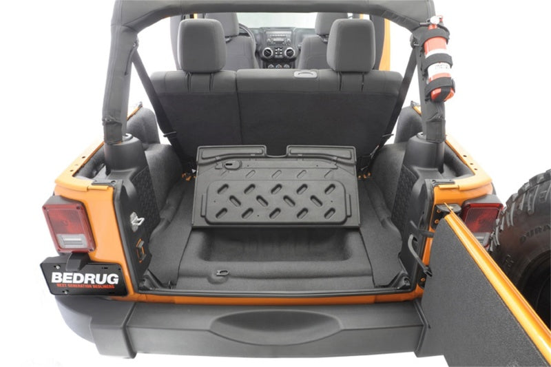 Load image into Gallery viewer, BedRug 03-06 Jeep LJ Unlimited Rear 4pc BedTred Cargo Kit (Incl Tailgate &amp; Tub Liner)
